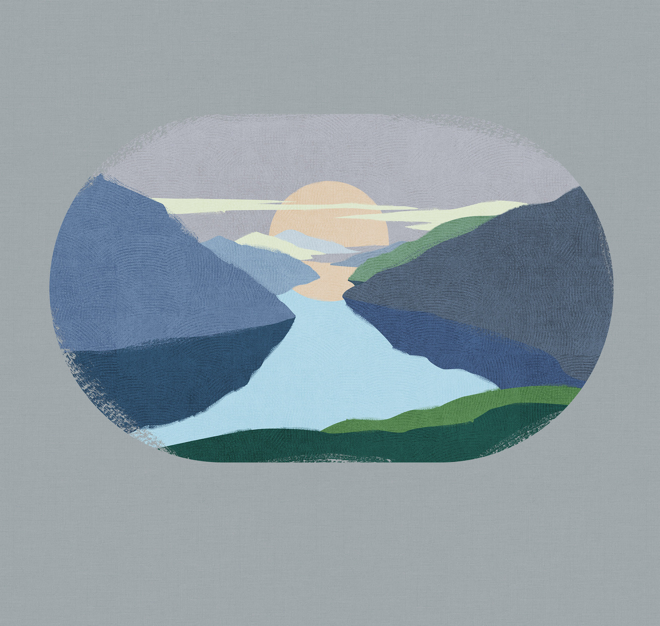 Панно Luna Круиз Путешествие в интерьере Закат CRZ2 006 3×2 Панно Luna Круиз Путешествие в интерьере Закат CRZ2 006 3×2